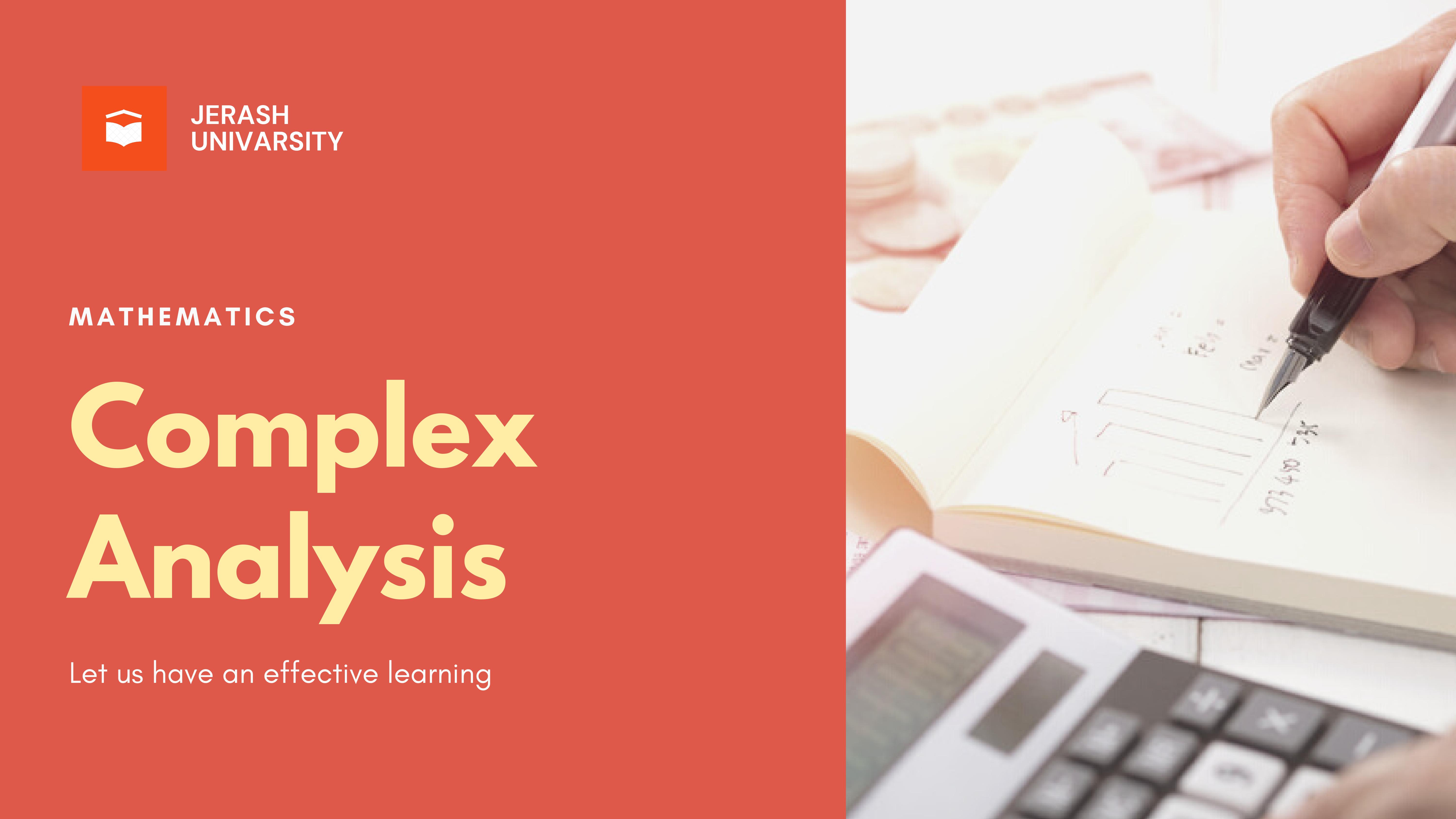 Complex Analysis | Lecture 2 | Part 1 | Semester 1 |2020-2021 (asynchronous)